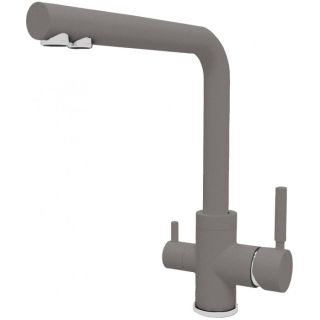 Смеситель для кухни Florentina Альдо с подключением под фильтр грей